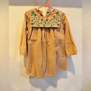 Happyology beige dress size 4-5